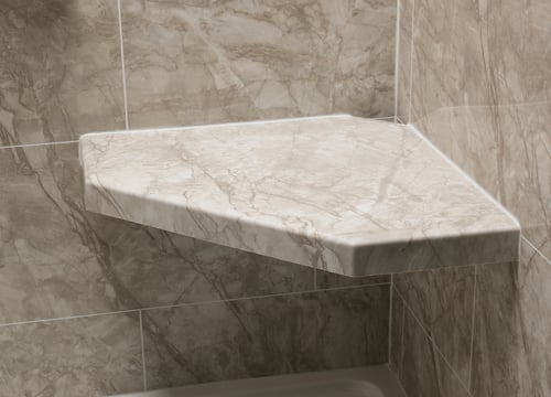 Pompeii Marble Hexagon Seating