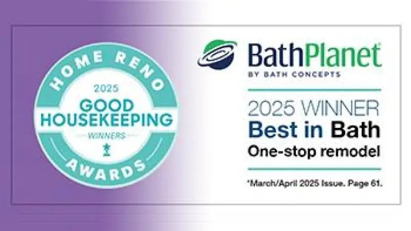 2025 Good Housekeeping Home Reno Award-Winner - Bath Planet is Best-In-Bath